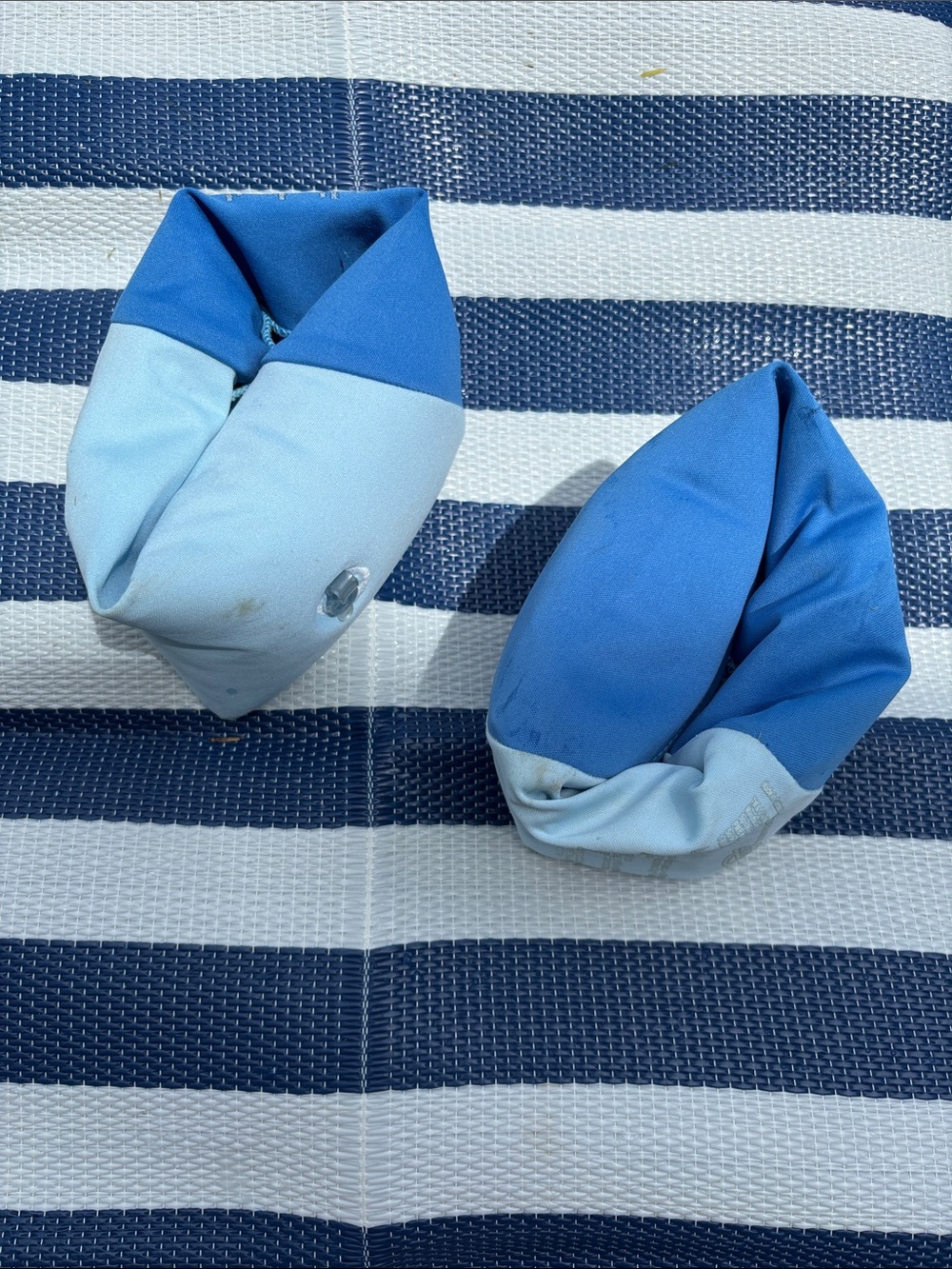 Swimways Blue Two-Tone Kids Swim Arm Float Bands Floaties Swimies